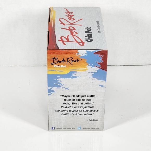 Chia Pet Decorative Planter - The Joy of Painting - Bob Ross - Picture 2 of 4